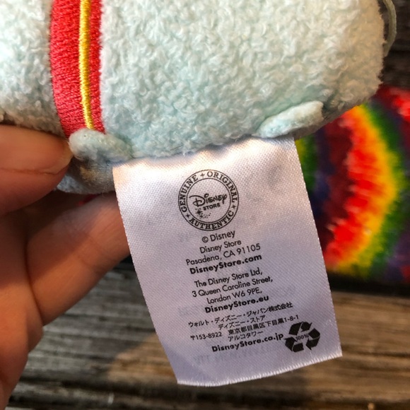 Disney Dumbo duo Pair of plush stuffed toys Tsum Tsum baby toy Nursery decor 🩶 - Picture 9 of 12